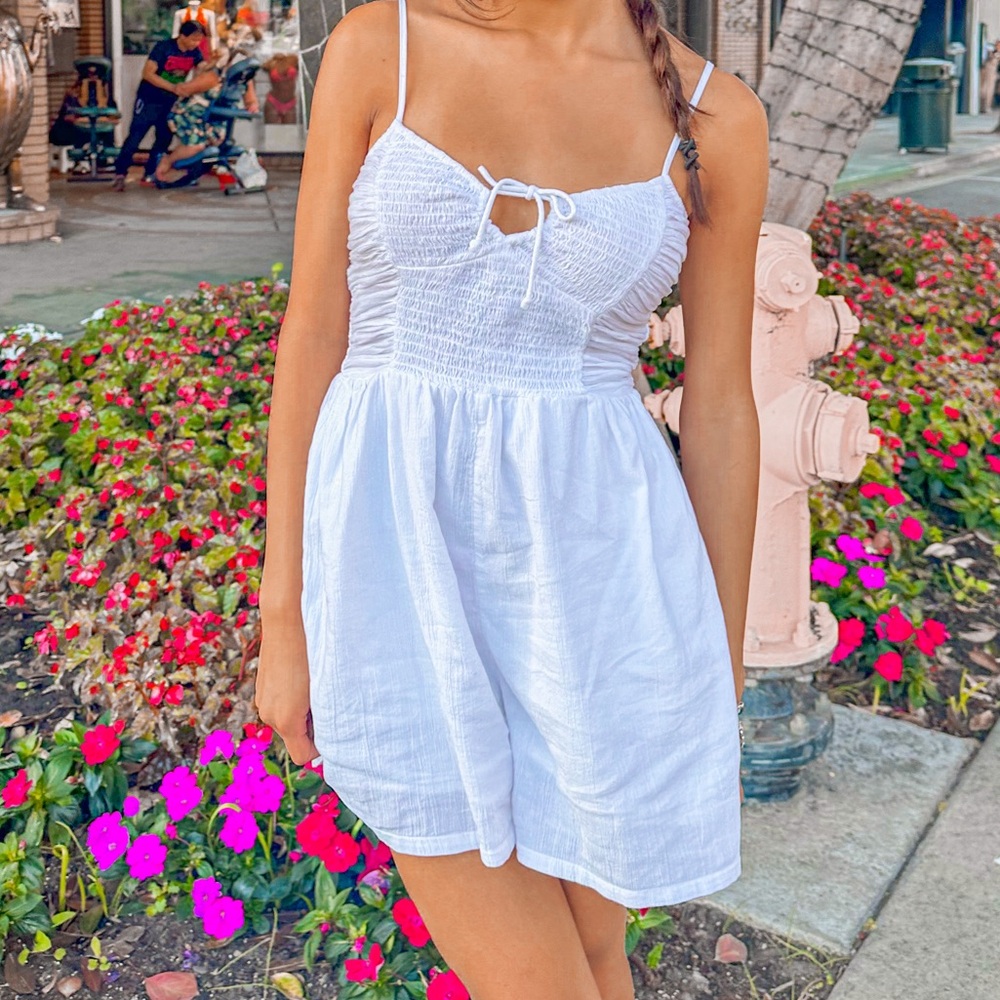 Aerie White Romper